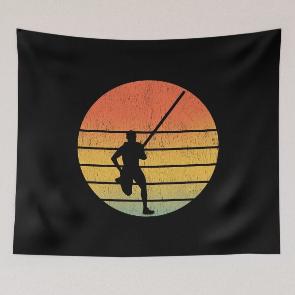 Item preview, Pole Vault Vaulting Jumping High Jump Athletics Vintage Retro designed and sold by TastefulTees.