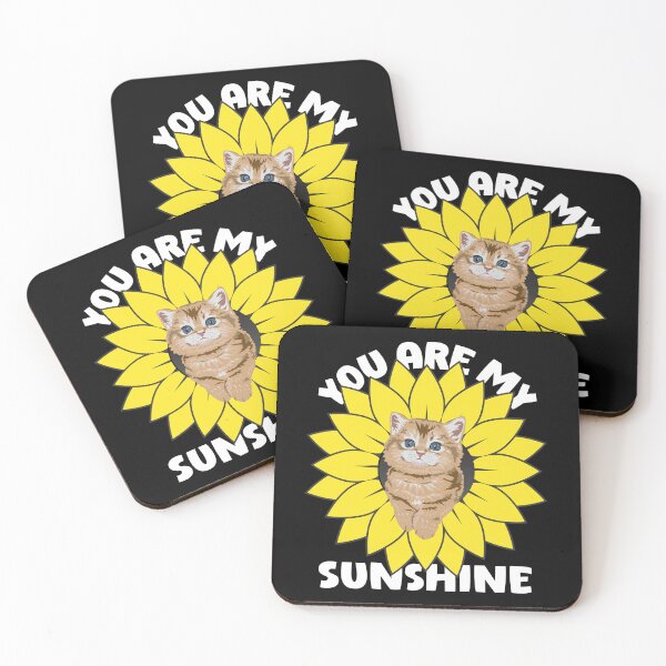 Item preview, You Are My Sunshine Cat Sunflower designed and sold by Wheeler-Styl3.
