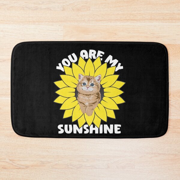 Item preview, You Are My Sunshine Cat Sunflower designed and sold by Wheeler-Styl3.