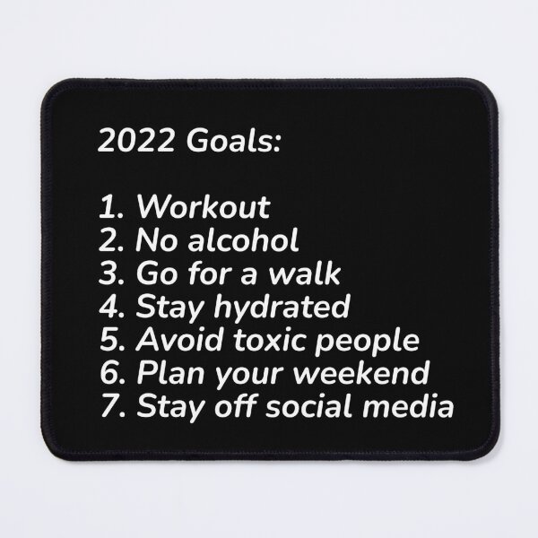 Item preview, 2022 Goals designed and sold by Joegoesharder .