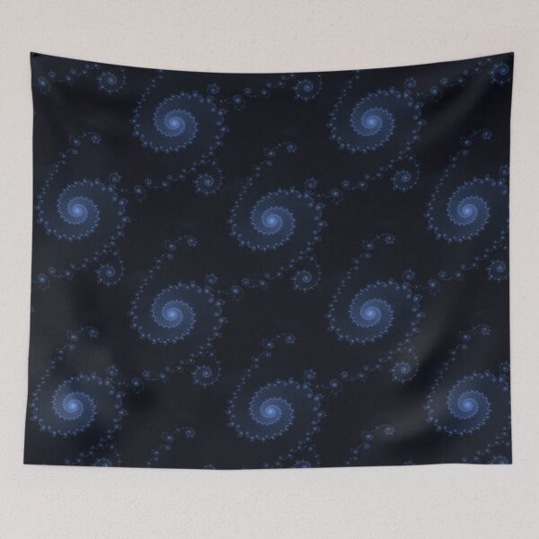 Item preview, Cloth Spiral - Blue 01 designed and sold by Wintersight.