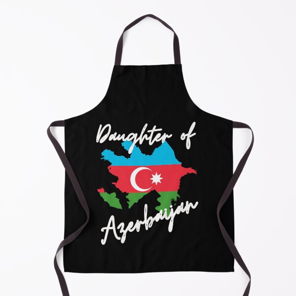 Item preview, Daughter of Azerbaijan Map Flag designed and sold by NovawayDirect.