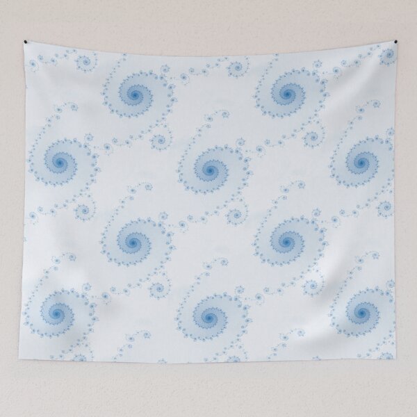 Item preview, Cloth Spiral - Blue 02 designed and sold by Wintersight.
