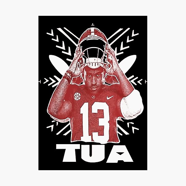 Mens Tua Tagovailoa White Alabama Crimson Tide #13 Limited High