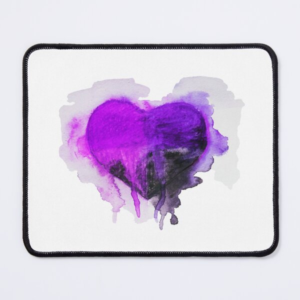 Item preview, Watercolor ultra violet heart designed and sold by ulyanaandreeva.