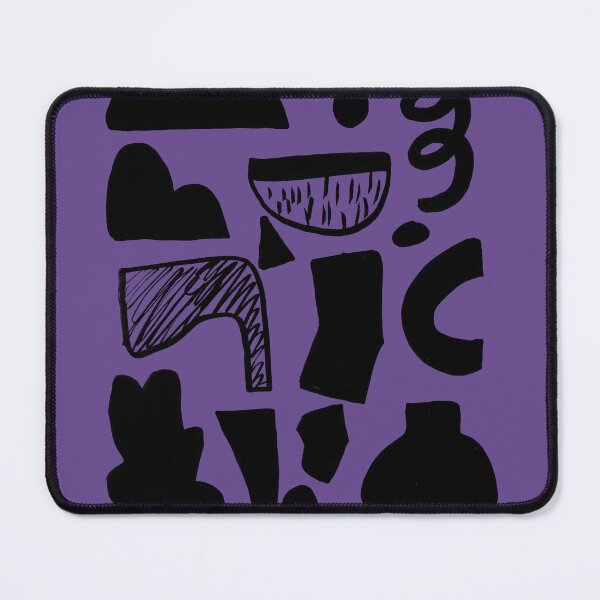 Item preview, abstract figures on ultra violet background designed and sold by ulyanaandreeva.