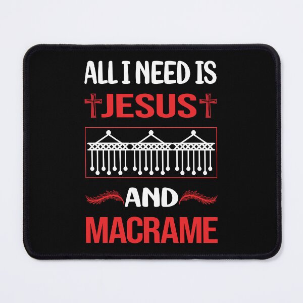 Item preview, Funny Jesus Macrame designed and sold by FifineCroteau.