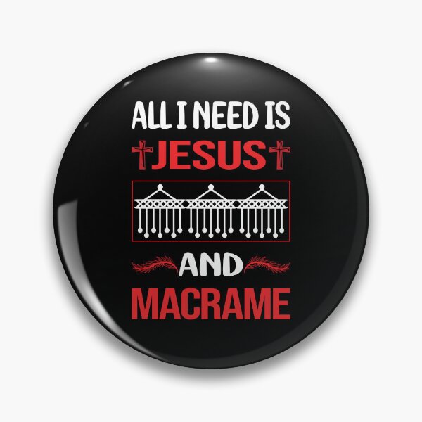 Item preview, Funny Jesus Macrame designed and sold by FifineCroteau.