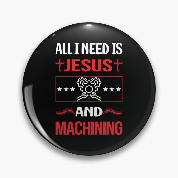 Item preview, Funny Jesus Machining Machinist designed and sold by FifineCroteau.