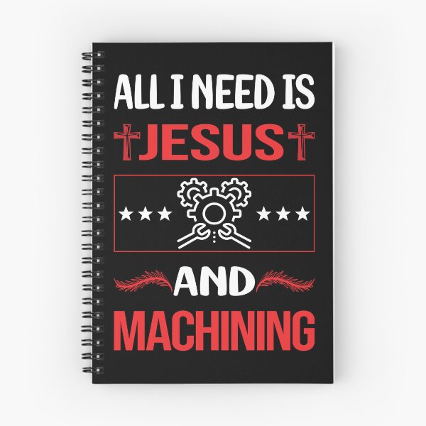 Item preview, Funny Jesus Machining Machinist designed and sold by FifineCroteau.