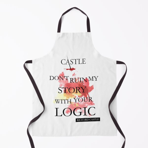 Item preview, Castle _quot_Don_t Ruin My Story With Your Logic_quot_   designed and sold by VinylandSass.