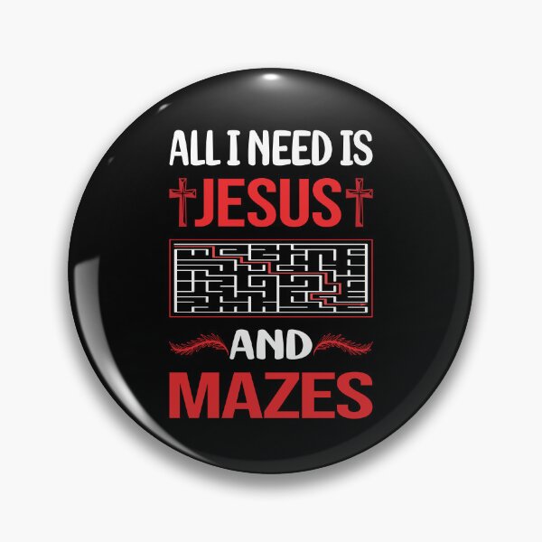 Item preview, Funny Jesus Mazes Maze designed and sold by FifineCroteau.