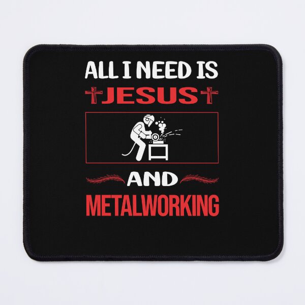 Item preview, Funny Jesus Metalworking Metalworker Metal Working designed and sold by FifineCroteau.