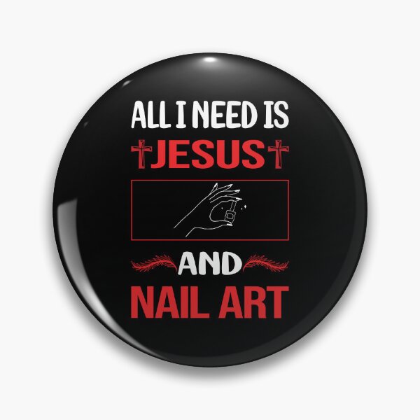 Item preview, Funny Jesus Nail Art Nail Tech Nails Manicure Manicurist Pedicure Pedicurist designed and sold by FifineCroteau.