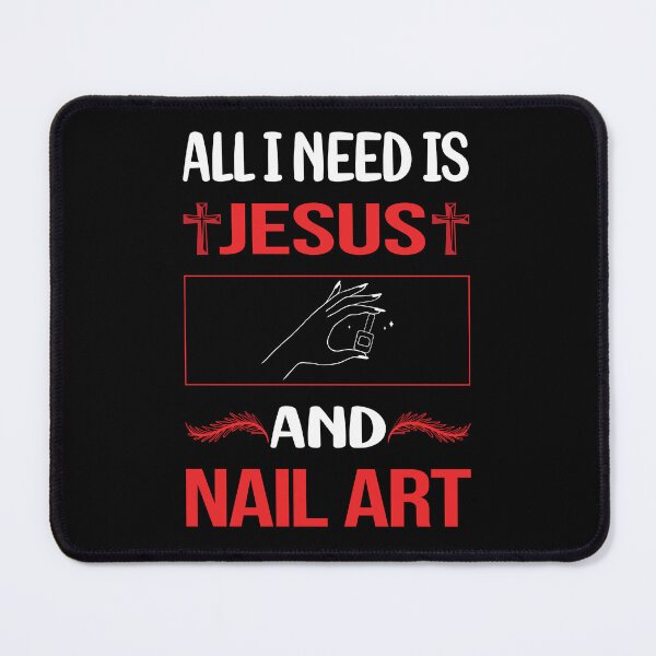 Item preview, Funny Jesus Nail Art Nail Tech Nails Manicure Manicurist Pedicure Pedicurist designed and sold by FifineCroteau.