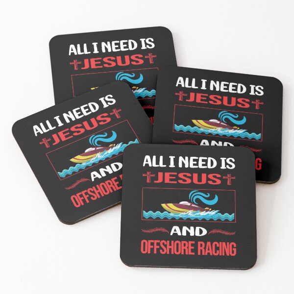 Item preview, Funny Jesus Offshore Racing designed and sold by FifineCroteau.