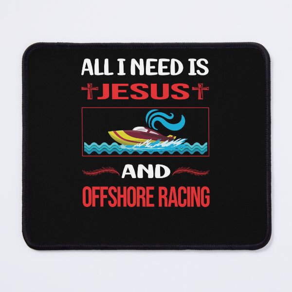 Item preview, Funny Jesus Offshore Racing designed and sold by FifineCroteau.