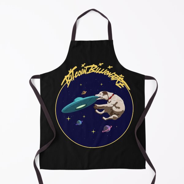 Item preview, Crypto Outer space Dog UFO Frisbee - Crypto Billionaire designed and sold by BearMrktGenius.