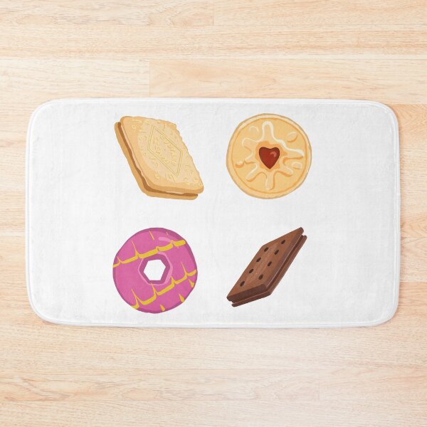 Item preview, Four Traditional English Biscuits on White designed and sold by yellowkats.