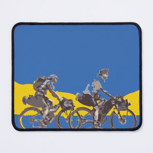 Item preview, Sweden Swedish  flag Bikepacking gravel bike solo travel travelling by bike bikepacker  designed and sold by angelpardo.