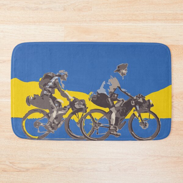 Item preview, Sweden Swedish  flag Bikepacking gravel bike solo travel travelling by bike bikepacker  designed and sold by angelpardo.