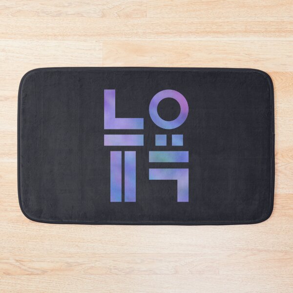 Item preview, New York 뉴욕 Korean typography Purple designed and sold by tammist.