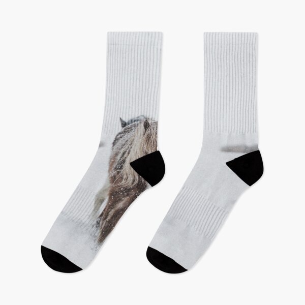 Item preview, Icelandic horses in the snow designed and sold by LouisaLilja.