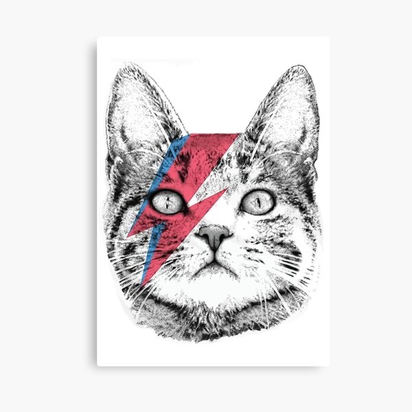 Item preview, Ziggy Stardust Cat , David Bowie, Wo designed and sold by VieranDnaa.