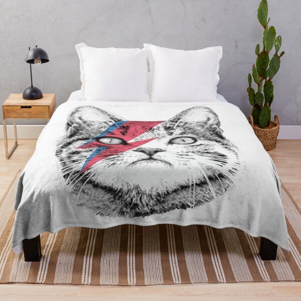 Item preview, Ziggy Stardust Cat , David Bowie, Wo designed and sold by VieranDnaa.