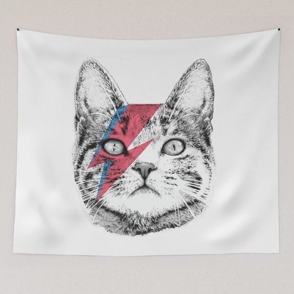 Artikelvorschau, Ziggy Stardust Cat, David Bowie, Wo entworfen und verkauft von VieranDnaa.