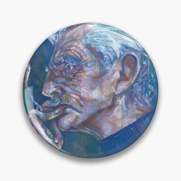 Item preview, SAMUEL BECKETT watercolor portrait .13 designed and sold by lautir.