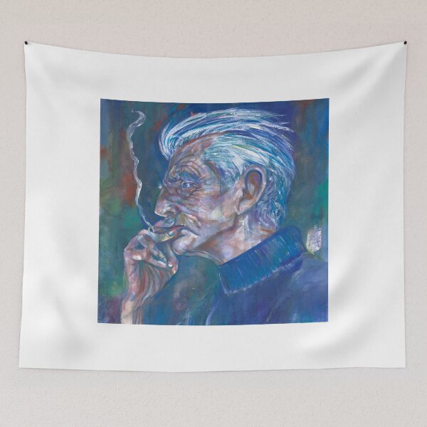 Item preview, SAMUEL BECKETT watercolor portrait .13 designed and sold by lautir.