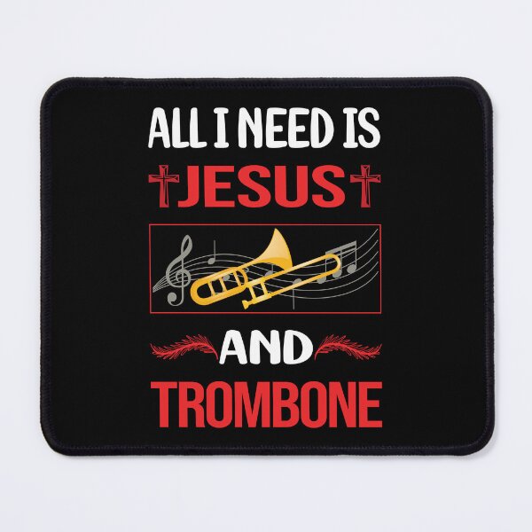Item preview, Funny Jesus Trombone Trombonist designed and sold by SunnyShop123.