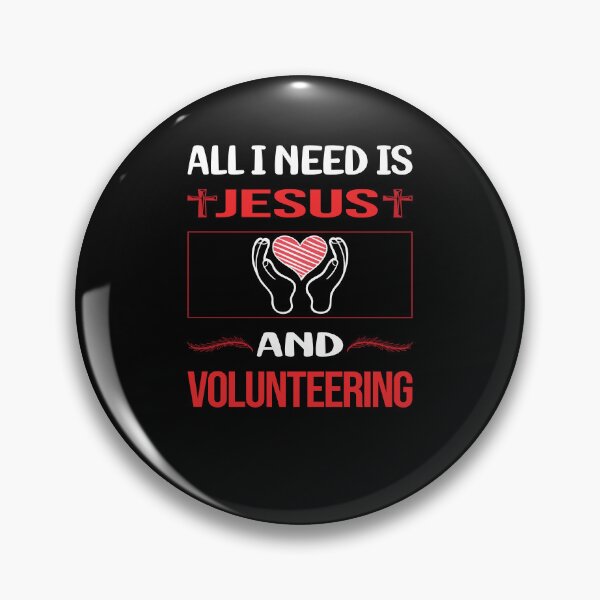 Item preview, Funny Jesus Volunteering Volunteer designed and sold by SunnyShop123.
