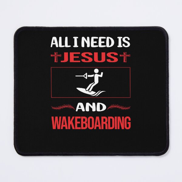 Item preview, Funny Jesus Wakeboarding Wakeboard Wakeboarder designed and sold by SunnyShop123.