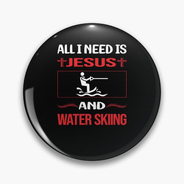 Item preview, Funny Jesus Water Skiing designed and sold by SunnyShop123.