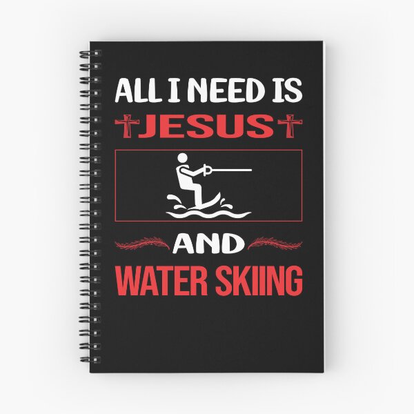 Item preview, Funny Jesus Water Skiing designed and sold by SunnyShop123.