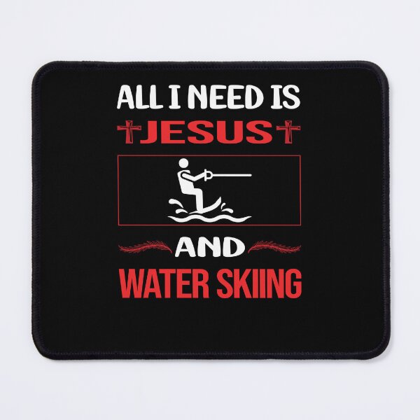 Item preview, Funny Jesus Water Skiing designed and sold by SunnyShop123.
