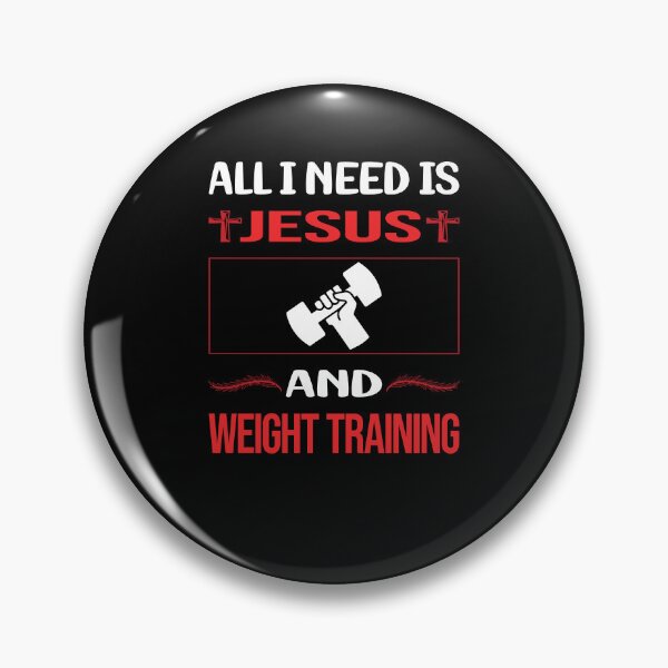 Item preview, Funny Jesus Weight Training designed and sold by SunnyShop123.