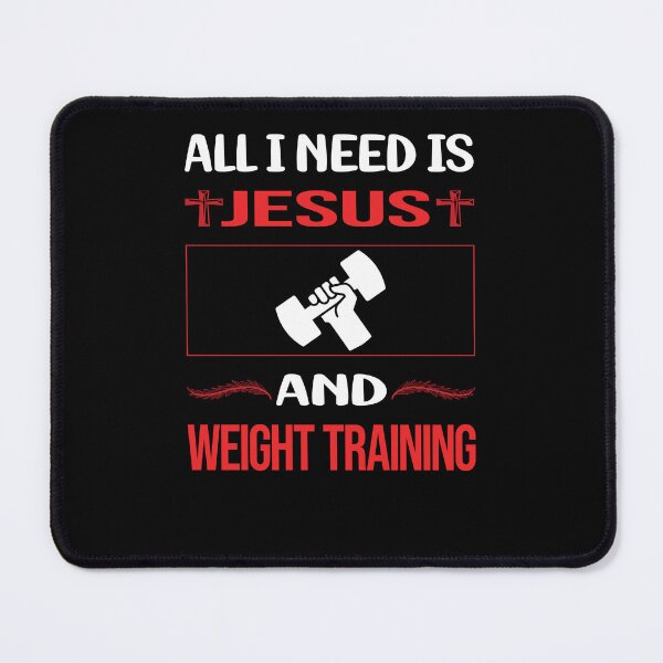 Item preview, Funny Jesus Weight Training designed and sold by SunnyShop123.