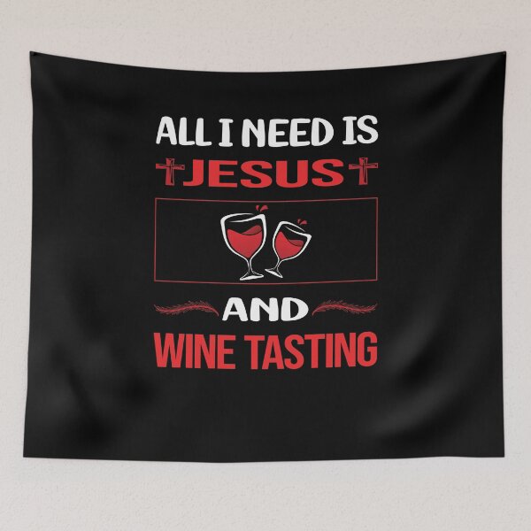 Item preview, Funny Jesus Wine Tasting designed and sold by SunnyShop123.
