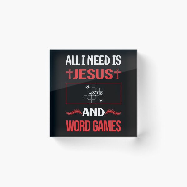 Item preview, Funny Jesus Word Games designed and sold by SunnyShop123.
