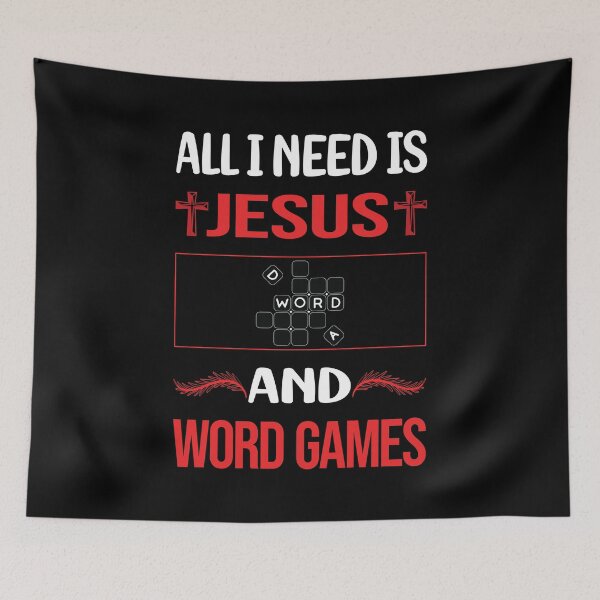 Item preview, Funny Jesus Word Games designed and sold by SunnyShop123.