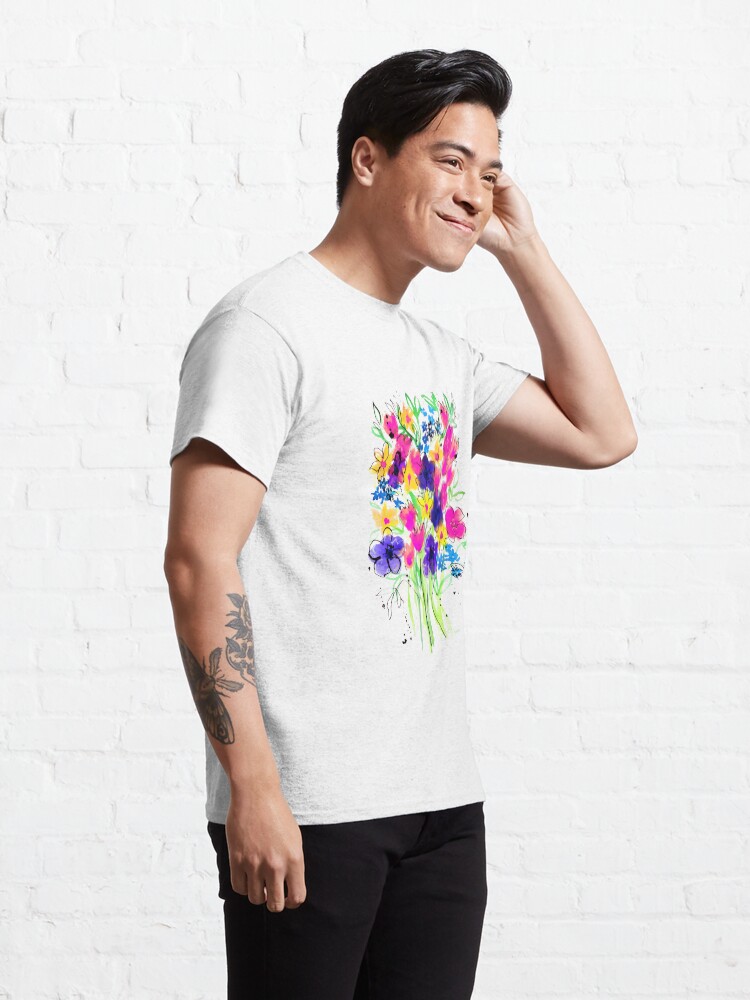 Alternative Ansicht von wilde blumen bouquet Classic T-Shirt