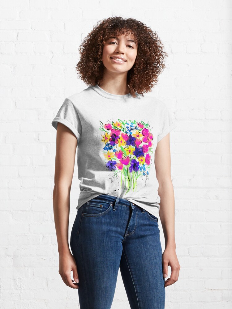 Alternative Ansicht von wilde blumen bouquet Classic T-Shirt
