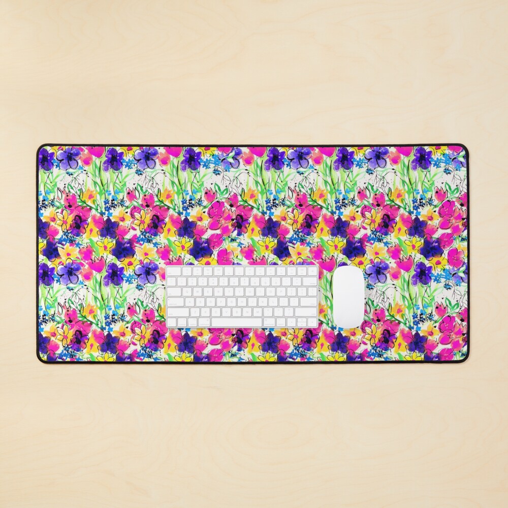 wilde blumen bouquet Mauspad