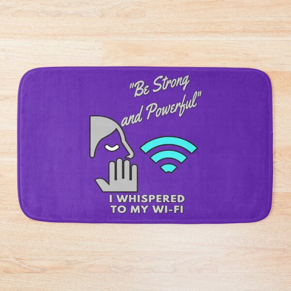 Item preview, Be strong and powerful funny motivational technology parody designed and sold by MAD-STREETWEAR.