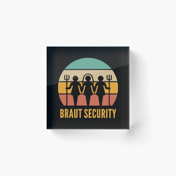 Item preview, Braut Security (Hen Party / Sunset) designed and sold by Roderix.