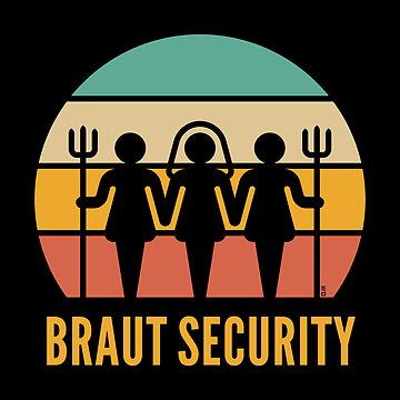 Artwork thumbnail, Braut Security (Hen Party / Sunset) by Roderix