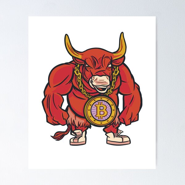 Item preview, Bitcoin Bull designed and sold by MizzKarizmah.